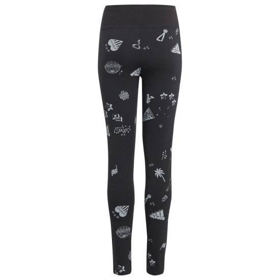 Adidas Παιδικό κολάν Brand Love Allover Print